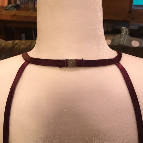 Bralette (maroon) - Picture 5 of 6